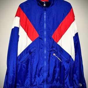 Champion Tri-Color Windbreaker Jacket